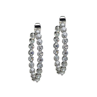 Diamond earrings