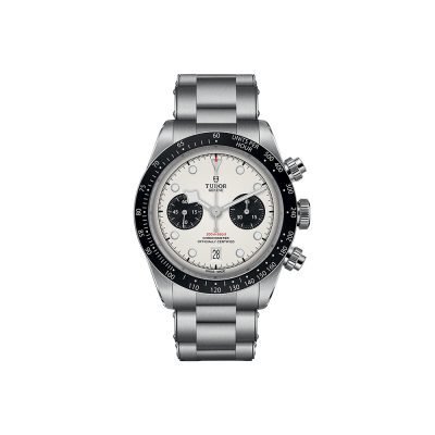 Black Bay Chrono - 41 mm steel case - Opaline Dial